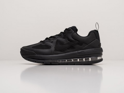 Мужские кроссовки Nike Air Max Genome All Black (40-45 размер)