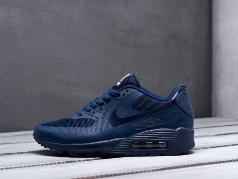 Мужские кроссовки Nike Air Max 90 Hyperfuse Independence Day Navy Blue (40-45 размер)