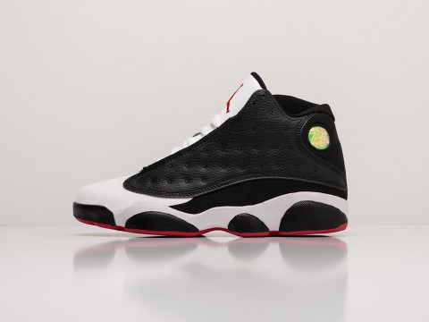 air jordan 13 retro black white