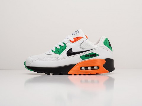Nike Air Max 90 White / Black / Orange / Green