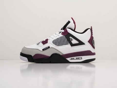 Мужские кроссовки Nike Air Jordan 4 Retro PSG белые Мужские кроссовки Nike Air Jordan 4 Retro PSG белые