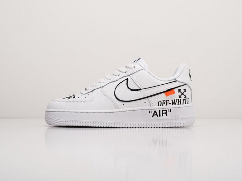 Женские кроссовки Nike x OFF-White Air Force 1 Low WMNS белые Женские кроссовки Nike x OFF-White Air Force 1 Low WMNS белые