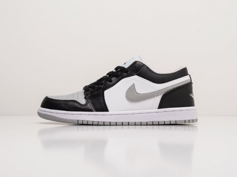 Nike Air Jordan 1 Low White / Grey / Black / Grey-Black