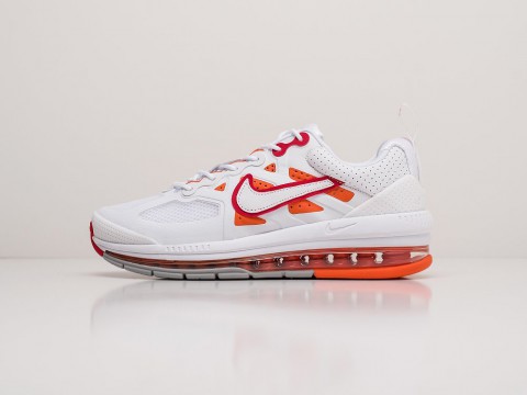 Мужские кроссовки Nike Air Max Genome White / Orange / Red (40-45 размер)