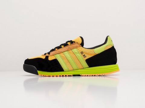Мужские кроссовки Adidas Sl 80 Solar Gold / Semi Solar Slime / Black (40-45 размер)