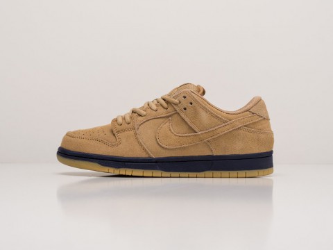 Мужские кроссовки Nike SB Dunk Low Wheat Mocha коричневые Мужские кроссовки Nike SB Dunk Low Wheat Mocha коричневые