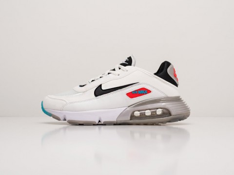 Женские кроссовки Nike Air Max 2090 WMNS White / White / Black / Red (36-40 размер)