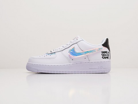 Nike Air Force 1 Low WMNS 07 LV8 Have a Good Game White / Multi-Color / White / Black артикул 18939