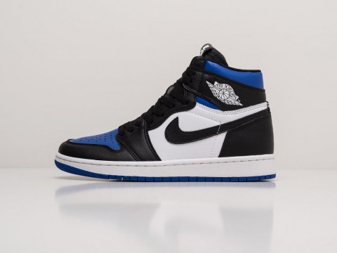Nike Air Jordan 1 Black / White / Royal Blue / Black