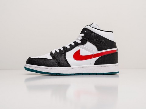 Мужские кроссовки Nike Air Jordan 1 Alternate Swooshes белые Мужские кроссовки Nike Air Jordan 1 Alternate Swooshes белые