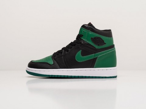 Женские кроссовки Nike Air Jordan 1 WMNS Retro High Pine Green зеленые