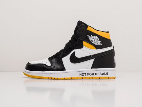 Nike Air Jordan 1 Retro High «Not for Resale» Varsity Maize черные - фото Nike Air Jordan 1 Retro High «Not for Resale» Varsity Maize черные - фото