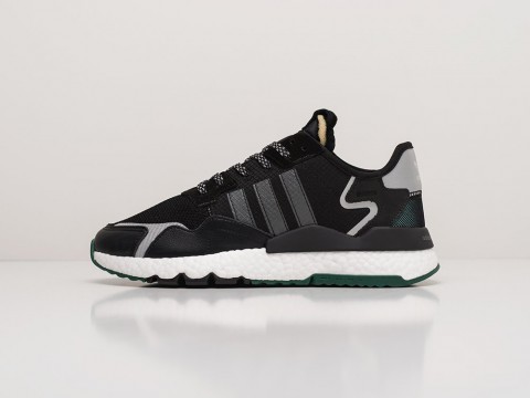 Adidas Nite Jogger черные замша мужские (40-45) Adidas Nite Jogger черные замша мужские (40-45)