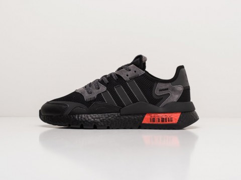 Adidas Nite Jogger Black / Grey Fog / Orange артикул 19029