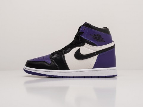 Nike Air Jordan 1 White / Black / Hyper Purple