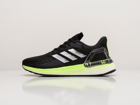 Adidas Ultra Boost 20 Black / White / Neon Green