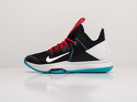 Мужские кроссовки Nike Lebron Witness IV Black / White / Chile Red (40-45 размер)