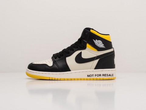 Nike Air Jordan 1 WMNS Retro High «Not for Resale» Varsity Maize черные - фото Nike Air Jordan 1 WMNS Retro High «Not for Resale» Varsity Maize черные - фото