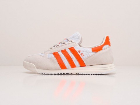 Мужские кроссовки Adidas Sl 80 White / Beige / Orange (40-45 размер)