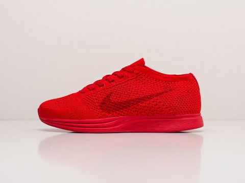 Мужские кроссовки Nike Flyknit Racer Red (40-45 размер)