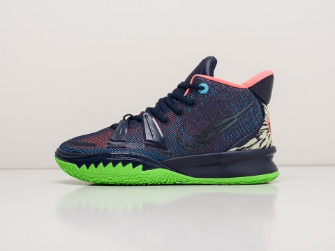 Nike Kyrie 7 Midnight Navy Midnight Navy / Midnight Navy / Lagoon Pulse артикул 19250 Nike Kyrie 7 Midnight Navy Midnight Navy / Midnight Navy / Lagoon Pulse артикул 19250