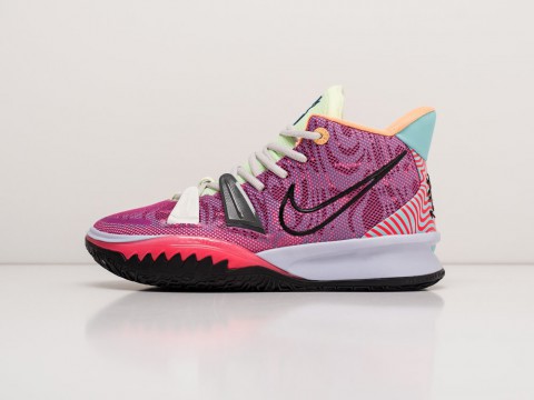 Nike Kyrie 7 Creator Active Fuchsia / Black / Ghost / Multi-Color артикул 19251 Nike Kyrie 7 Creator Active Fuchsia / Black / Ghost / Multi-Color артикул 19251