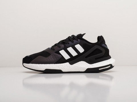 Мужские кроссовки Adidas Nite Jogger 2021 Black / White / White (40-45 размер)