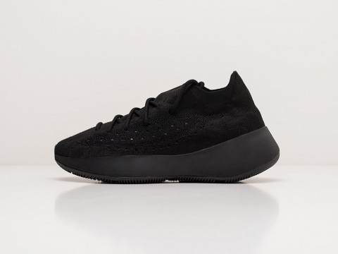 Мужские кроссовки Adidas Yeezy 380 Triple Black (40-45 размер)