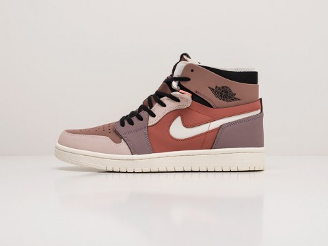 Мужские кроссовки Nike Air Jordan 1 Zoom CMFT Canyon Rust коричневые