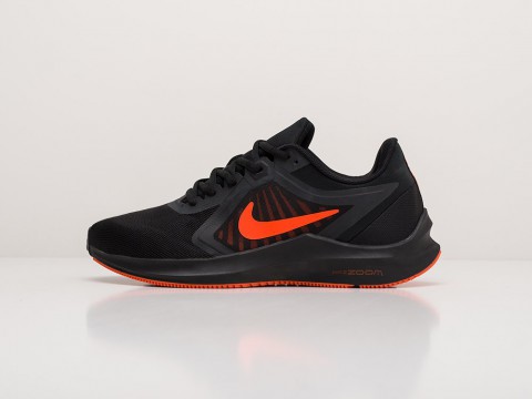 Мужские кроссовки Nike Downshifter 10 Black / Orange - фото