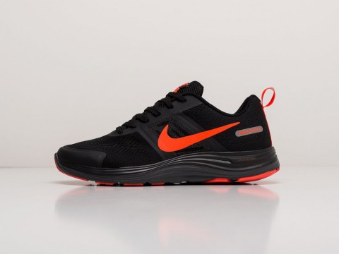 Мужские кроссовки Nike Air Pegasus +30 Black / Black / Orange (40-45 размер)
