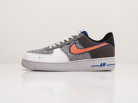 Nike Air Force 1 Low Recycled White / Sport Red / Grey / Electric Green