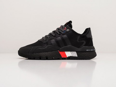 Adidas Nite Jogger черные замша мужские (40-45) Adidas Nite Jogger черные замша мужские (40-45)