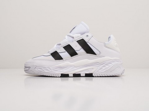 Мужские кроссовки Adidas Niteball White / White / Black (40-45 размер)
