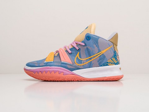 Nike Kyrie 7 Expressions Blue / Orange / Crimson / Pink артикул 19736 Nike Kyrie 7 Expressions Blue / Orange / Crimson / Pink артикул 19736