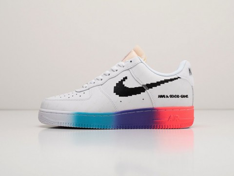 Nike Air Force 1 Low WMNS Have A Good Game белые кожа женские (36-40)