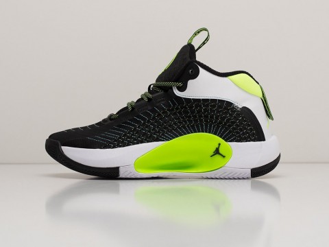 Мужские кроссовки Nike Air Jordan Jumpman 2021 Black / White / Volt (40-45 размер)