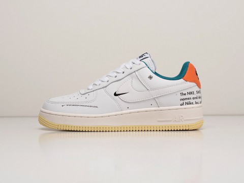 Nike Air Force 1 Low WMNS White / Blue / Orange