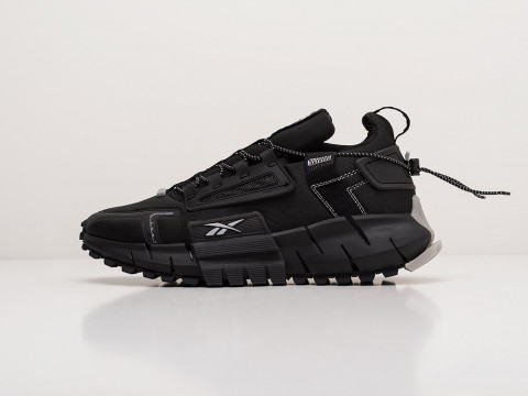Мужские кроссовки Reebok Zig Kinetica Edge All Black (40-45 размер)