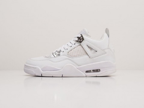 Женские кроссовки Nike Air Jordan 4 Retro WMNS белые Женские кроссовки Nike Air Jordan 4 Retro WMNS белые