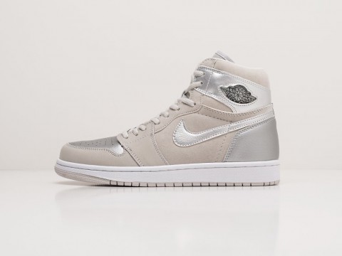 Nike Air Jordan 1 Grey / Silver / White