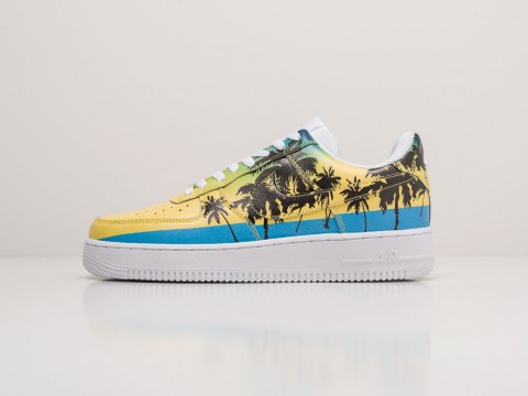 Nike Air Force 1 Low Yellow / Blue / White