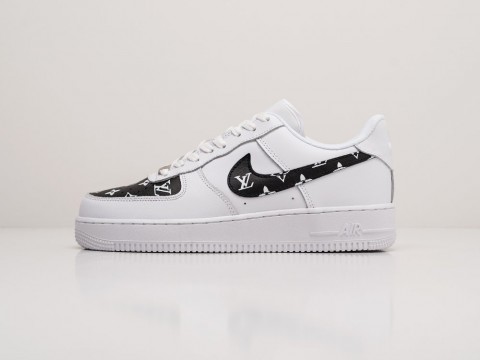 Nike x Louis Vuitton Air Force 1 Low белые кожа мужские (40-45) Nike x Louis Vuitton Air Force 1 Low белые кожа мужские (40-45)