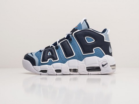Мужские кроссовки Nike Air More Uptempo Blue / Black / White (40-45 размер)