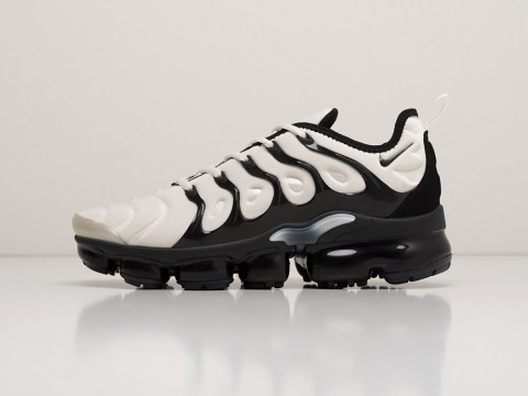 Мужские кроссовки Nike Air VaporMax Plus White / Black (40-45 размер)