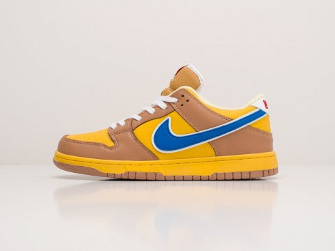 Мужские кроссовки Nike SB Dunk Low Newcastle Brown Ale коричневые Мужские кроссовки Nike SB Dunk Low Newcastle Brown Ale коричневые