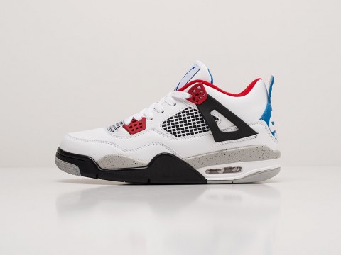 Мужские кроссовки Nike Air Jordan 4 Retro белые Мужские кроссовки Nike Air Jordan 4 Retro белые