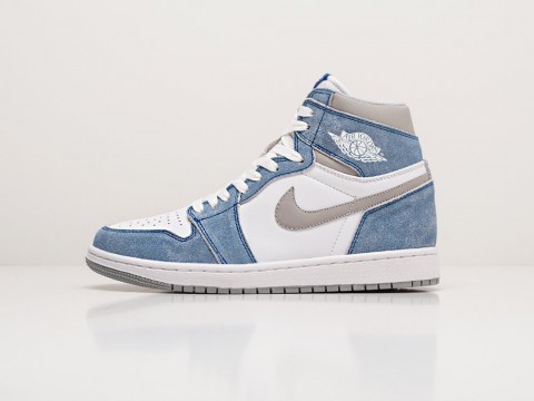 Nike Air Jordan 1 White / Blue / Grey