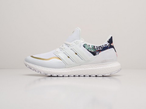 Adidas Ultra Boost White / Gold / Blue