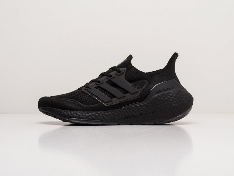 Мужские кроссовки Adidas Ultra Boost 21 All Black (40-45 размер)